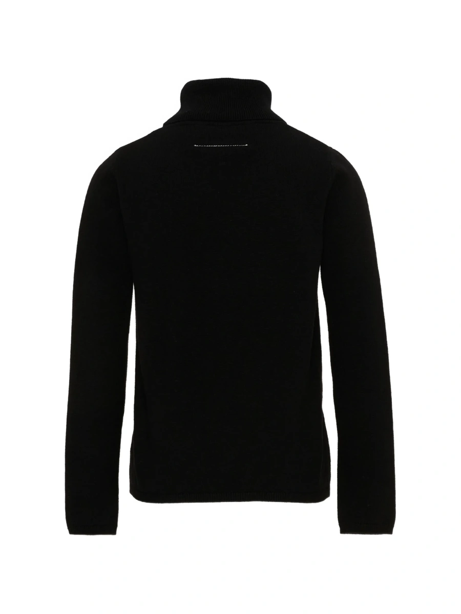 Pulover MM6 Maison Margiela negru - Img 2