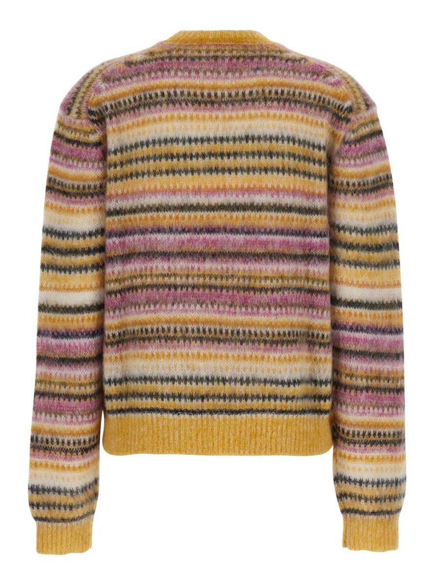 Pulover MORINE-GC Long Sleeve Round Neck Wool Sweater Multicolor Women - Img 2