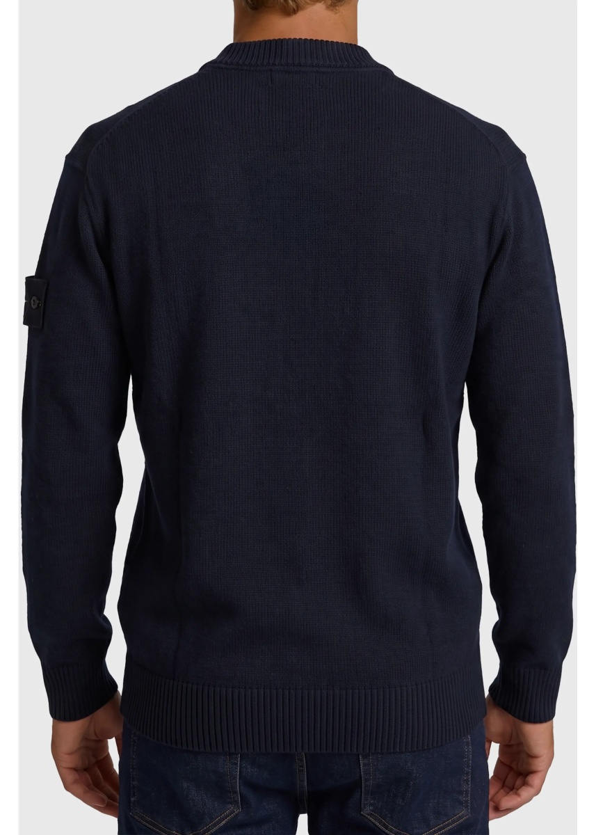 Pulover Navy Ghost Crewneck Sweater - Img 2