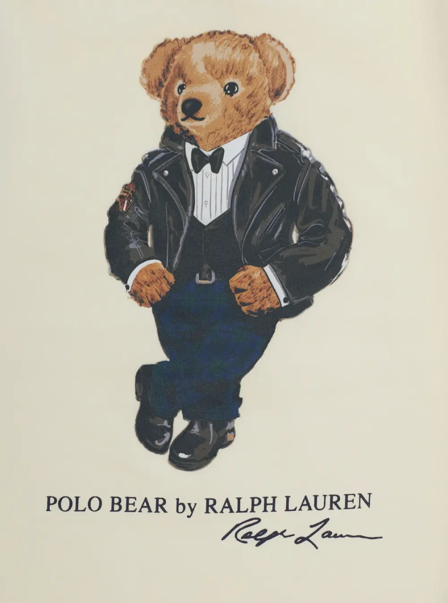 Pulover Ralph Lauren bej din bumbac - Img 3
