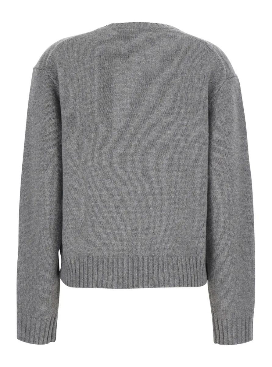 Pulover Ralph Lauren gri din lana si casmir - Img 2