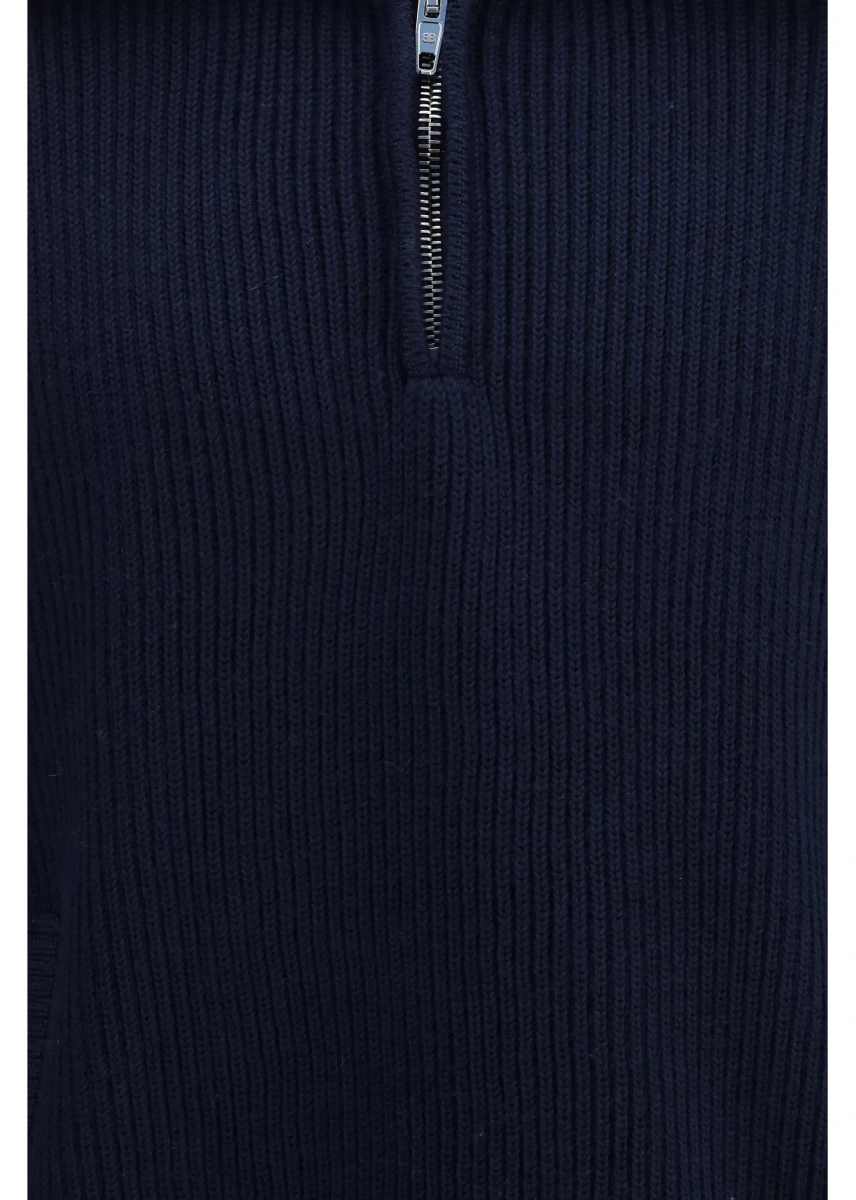Pulover Ribbed knit zip Sweater - Img 3