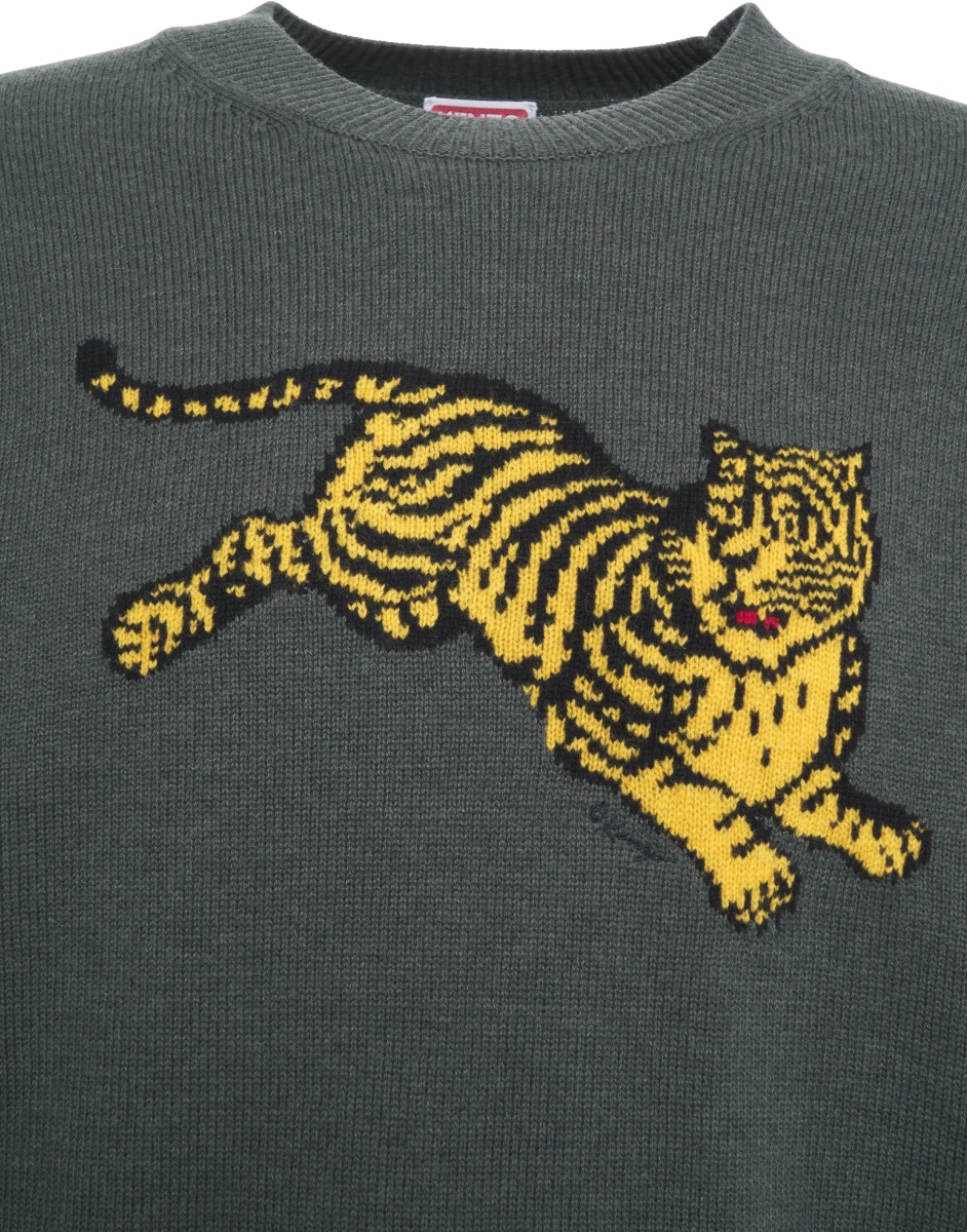Pulover Sweater with intarsia logo - Img 4