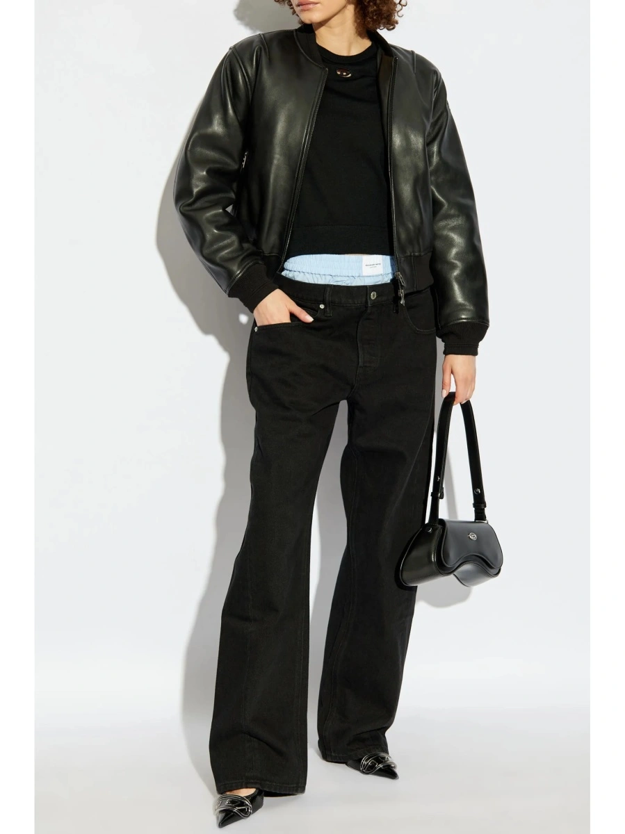Pulover tricotat Diesel negru - Img 2