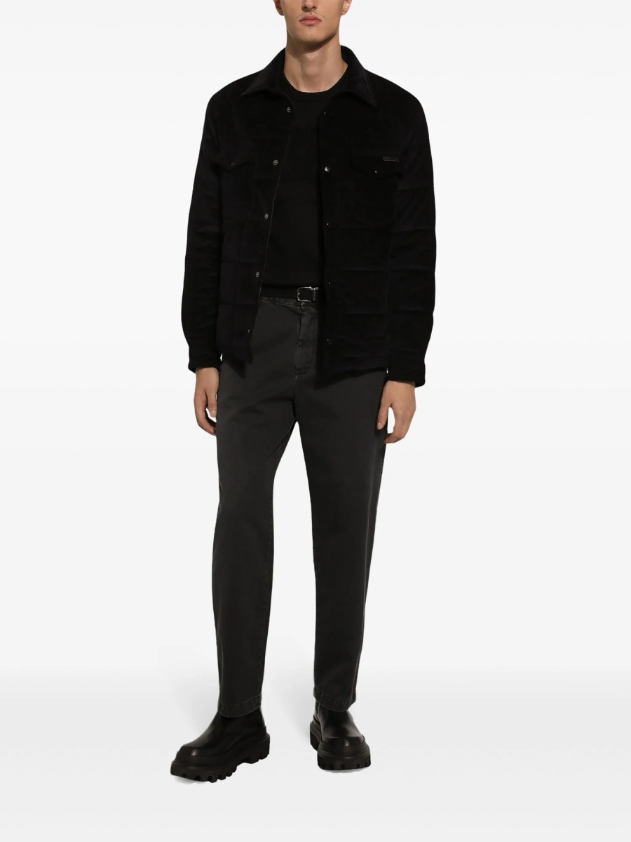 Pulover tricotat Dolce &amp; Gabbana negru - Img 2