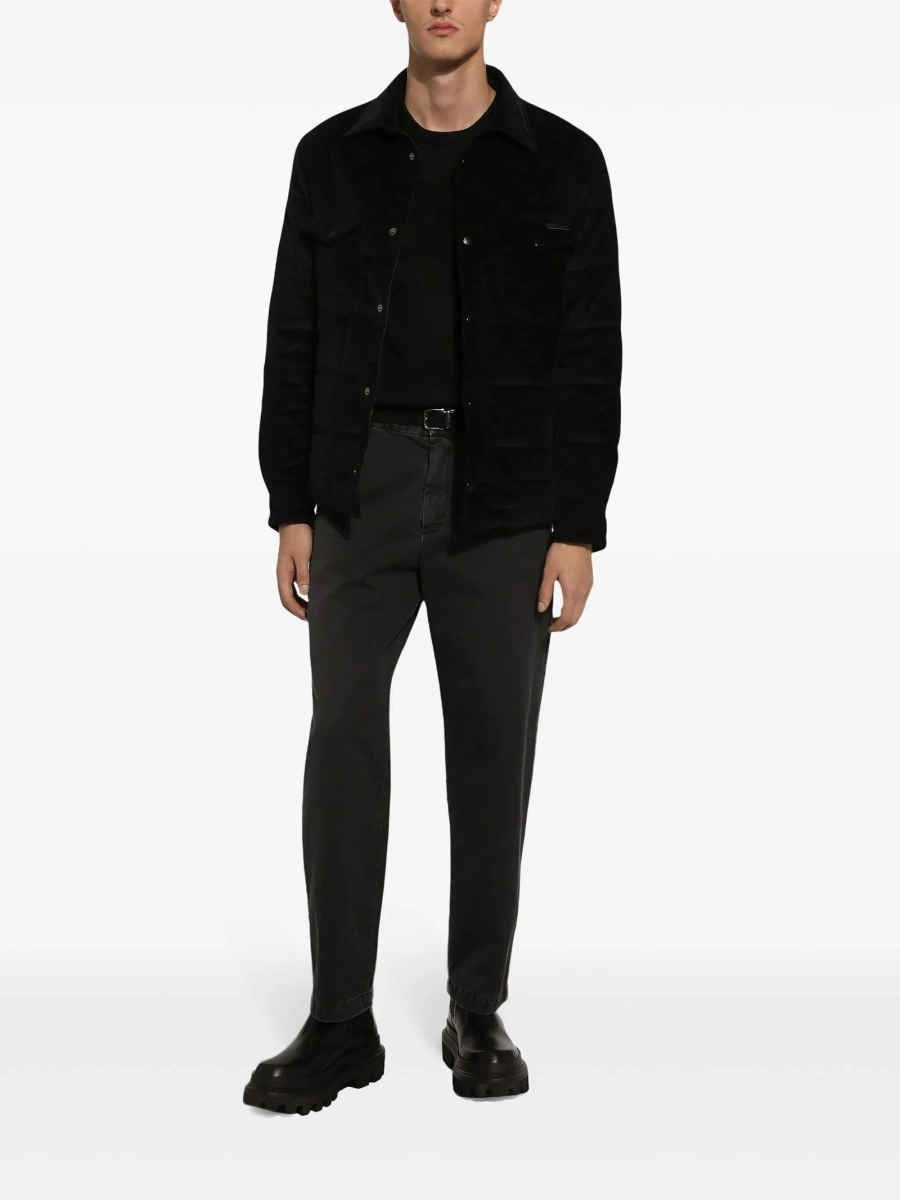 Pulover tricotat Dolce &amp; Gabbana negru - Img 2