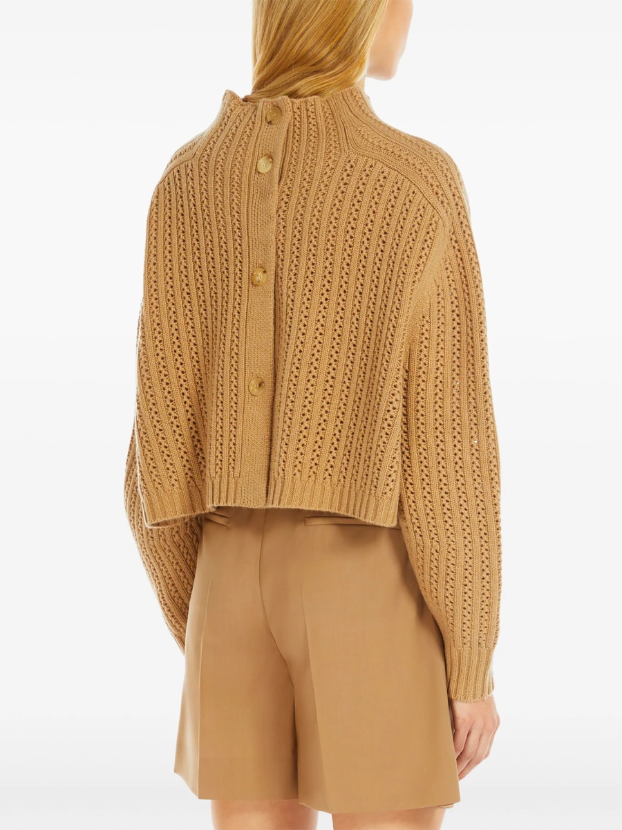 Pulover tricotat Max Mara maro - Img 3