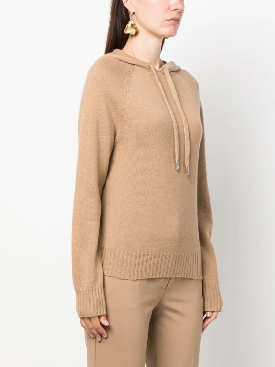 Pulover tricotat Max Mara neutru - Img 3