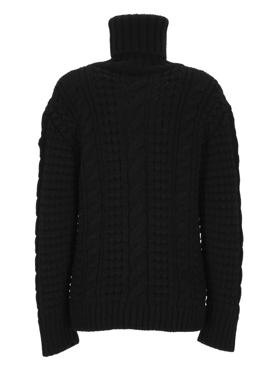 Pulover tricotat MONCLER X EDWARD ENNINFUL negru - Img 2