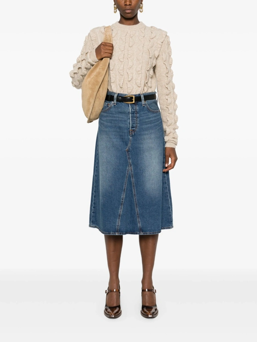 Pulover tricotat Moschino neutru - Img 2