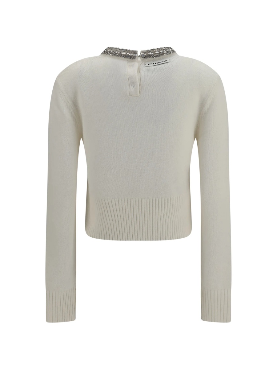 Pulover tricotat Pinko neutru - Img 2