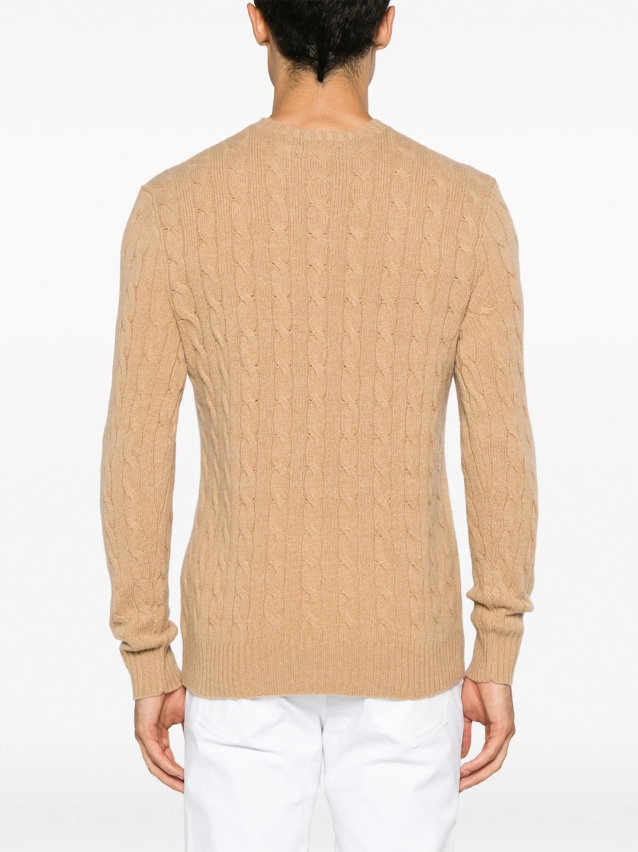 Pulover tricotat Ralph Lauren maro - Img 4