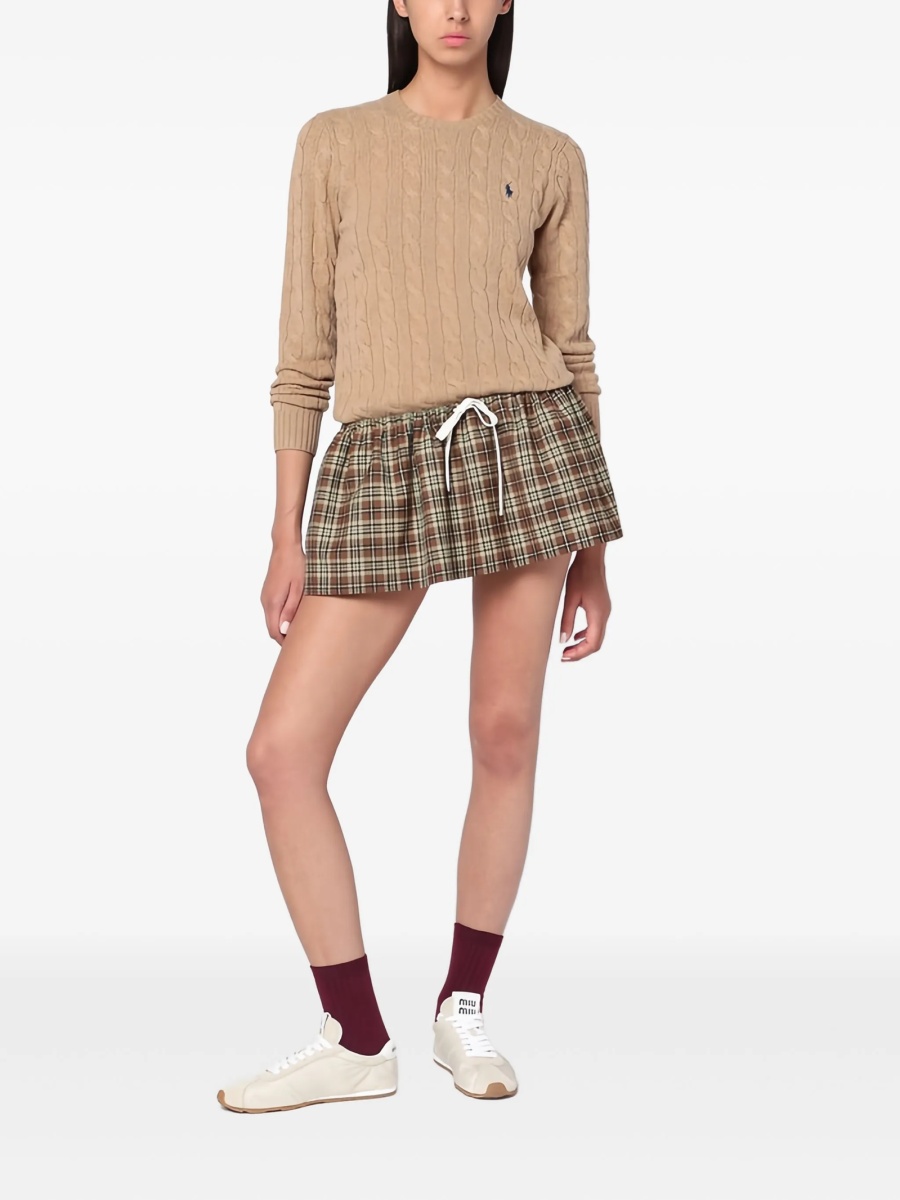 Pulover tricotat Ralph Lauren neutru - Img 2