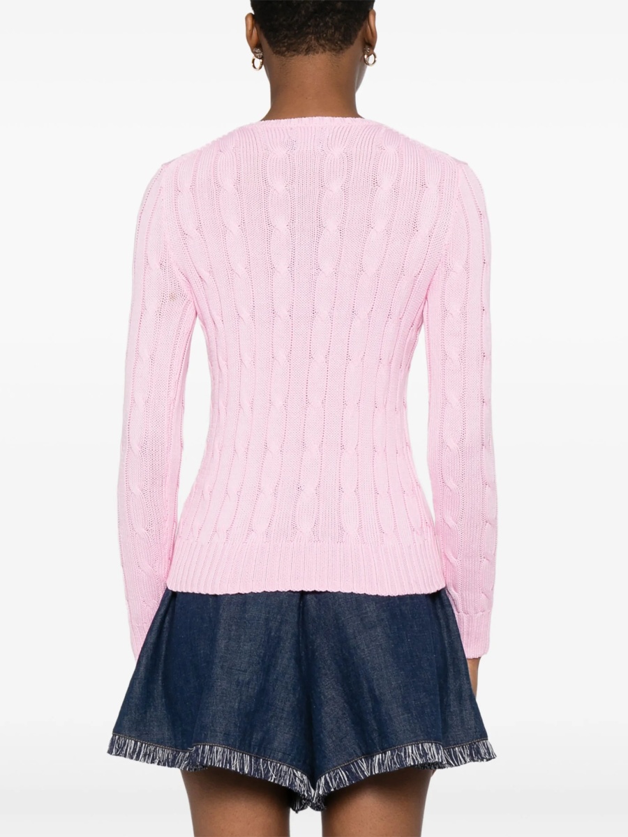 Pulover tricotat Ralph Lauren roz - Img 4