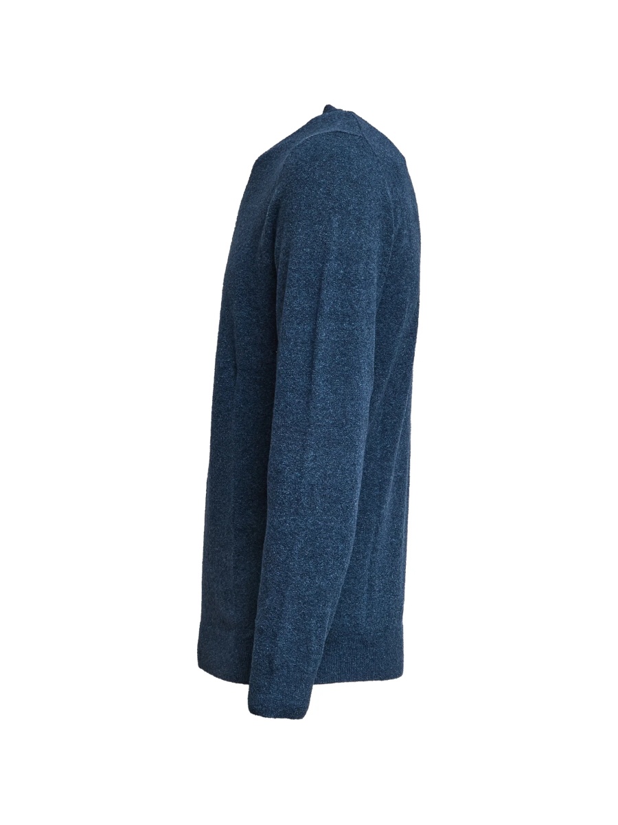 Pulover tricotat SLOWEAR ZANONE albastru - Img 3