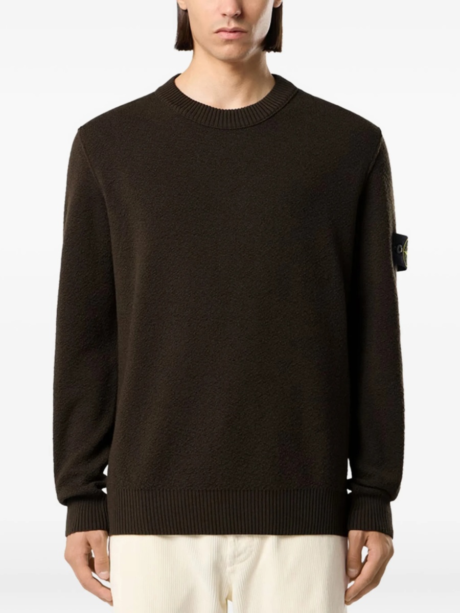 Pulover tricotat Stone Island maro - Img 2