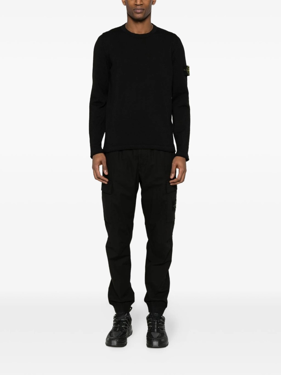 Pulover tricotat Stone Island negru - Img 2