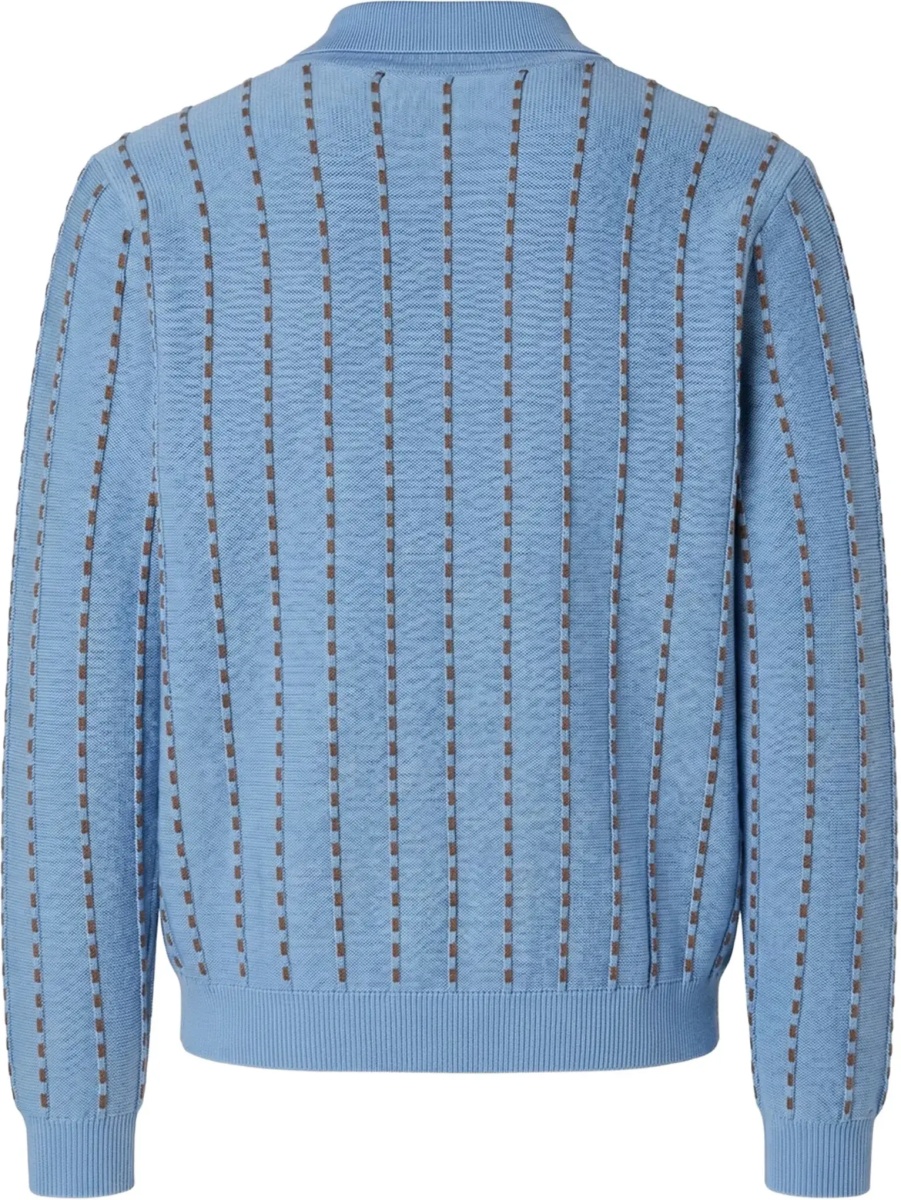 Pulover Trompe-l'œil Selleria knit Sweater - Img 4