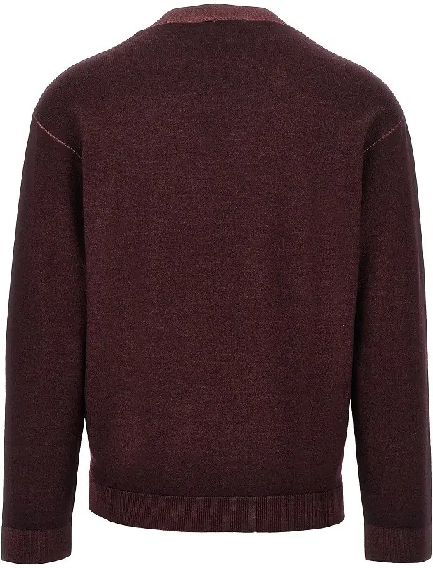 Pulover Virgin wool knitting cardigan - Img 3