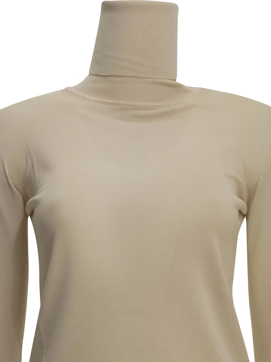 Pulover Virgin Wool Turtleneck Sweater - Img 3