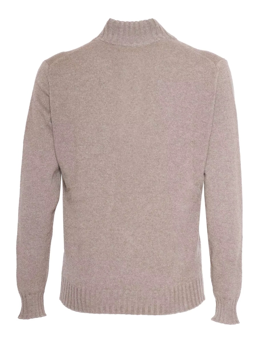 Pulover WOOL AND CASHMERE ZIPPED SWEATER - Img 2