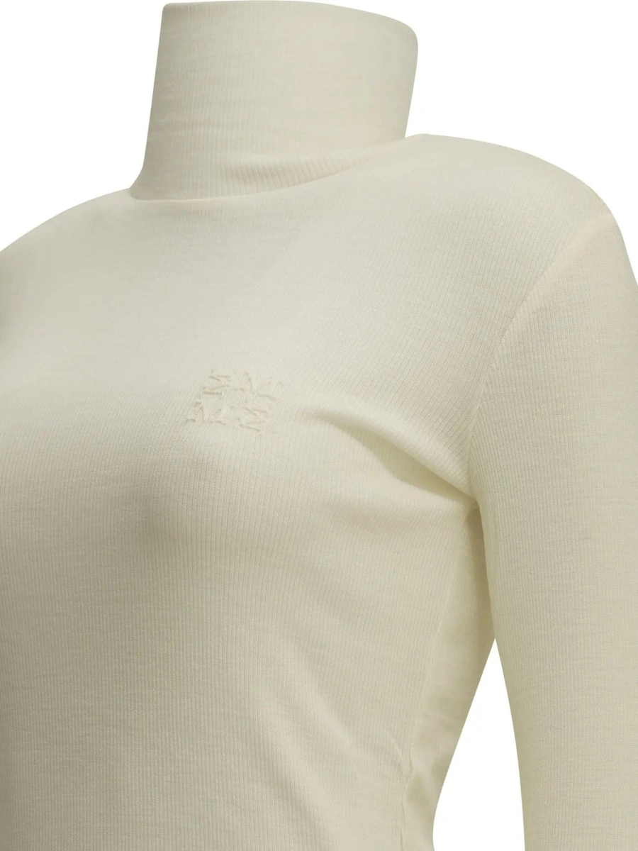 Pulover Wool jersey turtleneck sweater - Img 4
