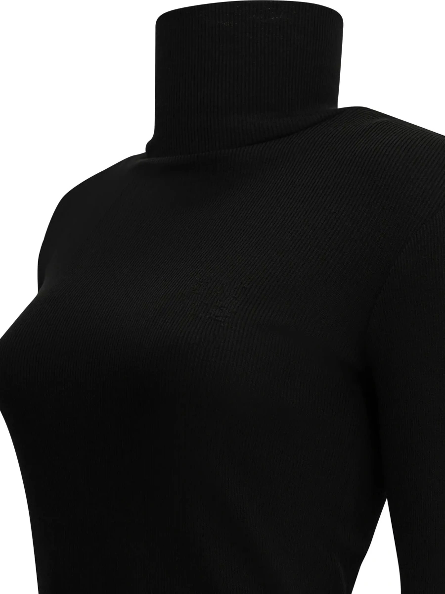 Pulover Wool jersey turtleneck sweater - Img 4