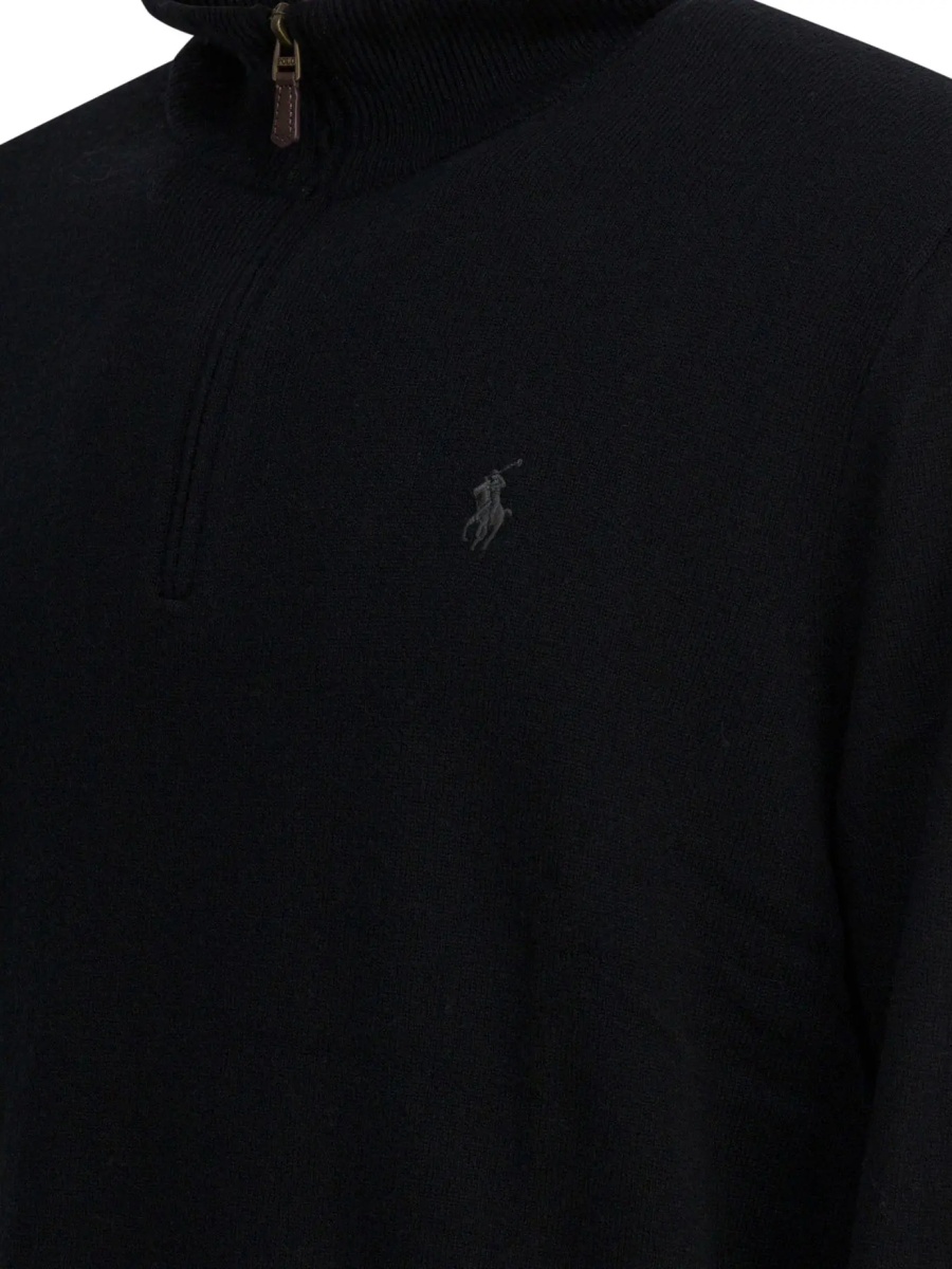 Pulover Wool Sweater with a Half-Zip - Img 4