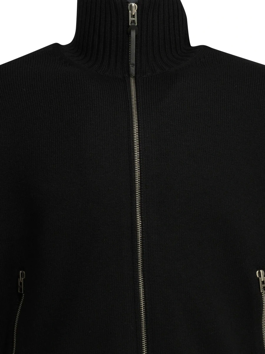 Pulover Wool Sweater with a Zipper - Img 3