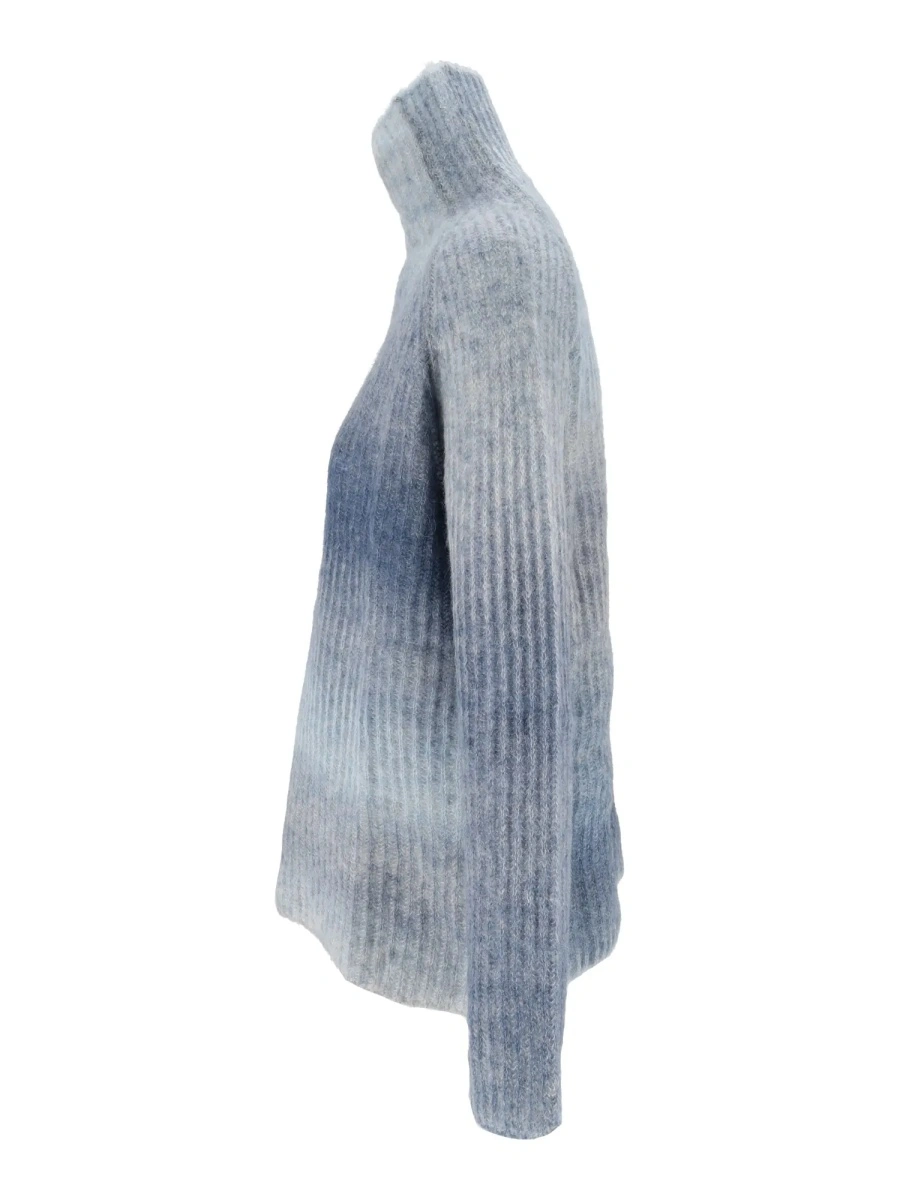 Pulovere ENGLISH RIB TURTLENE CK - PRINTED YARN - Img 2