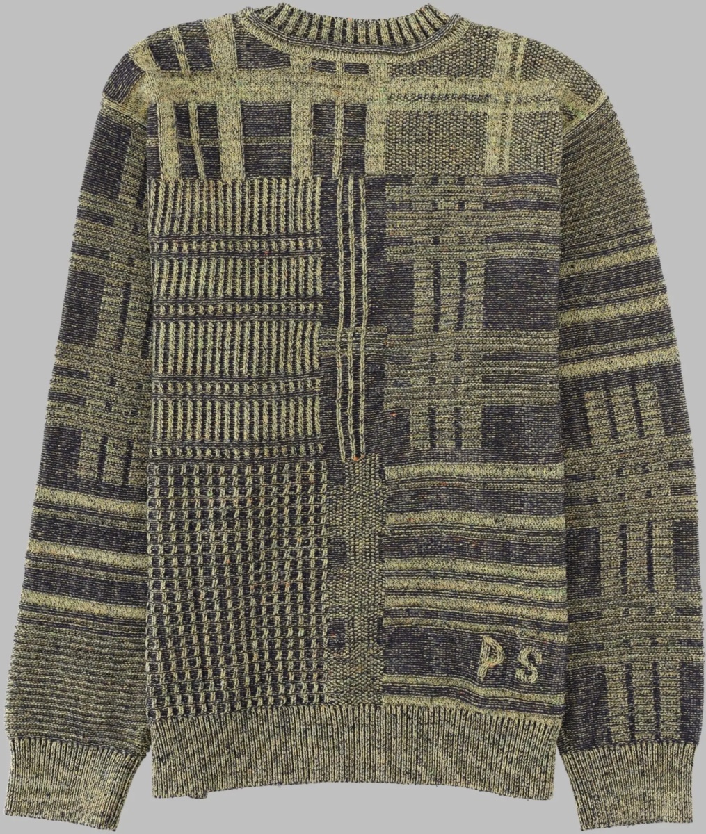 Pulovere Maglia "Patchwork" In Cotone - Img 2