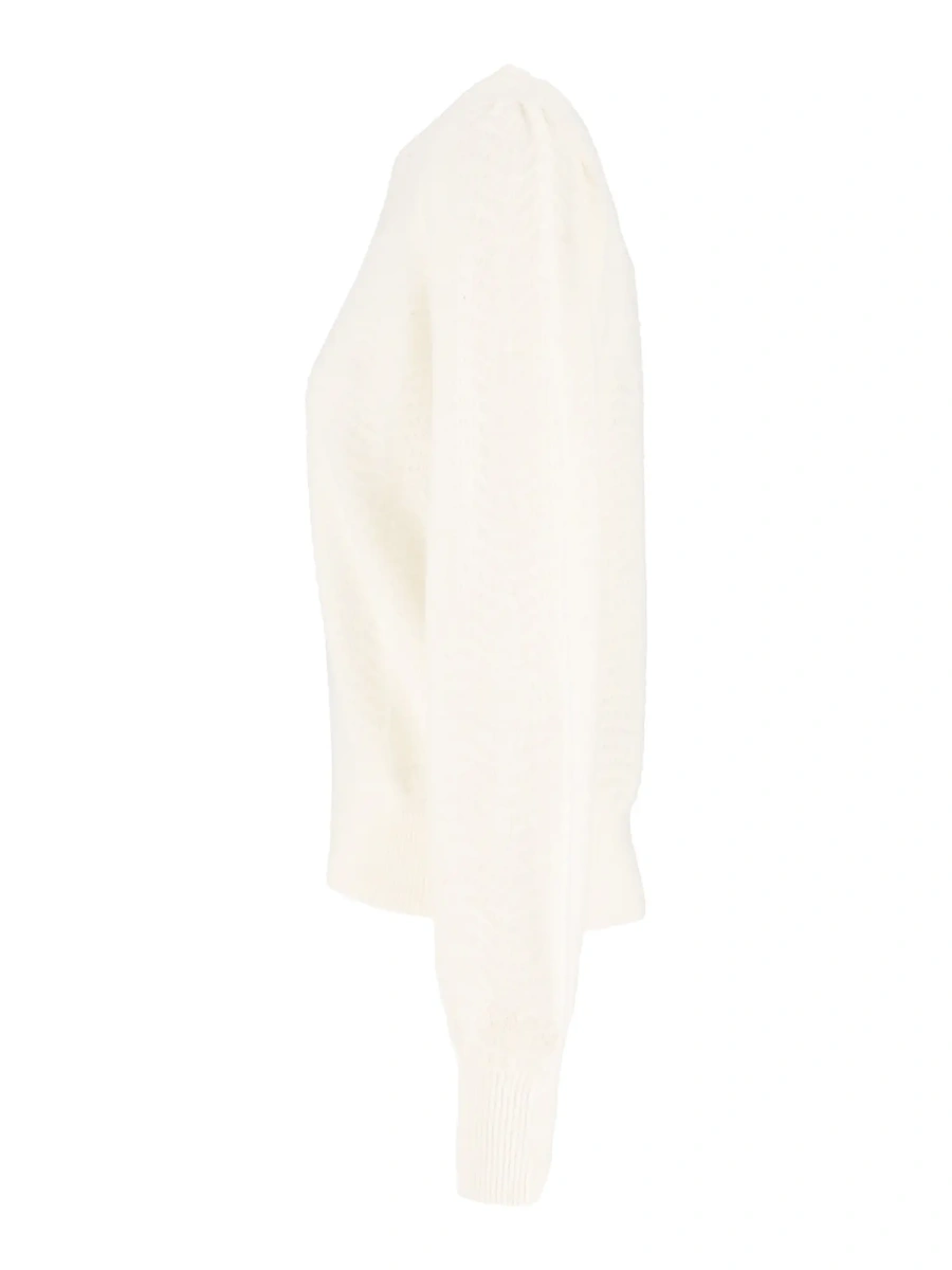 Pulovere MARIENNE WAVE SOFT-10 OFF WHITE - Img 2