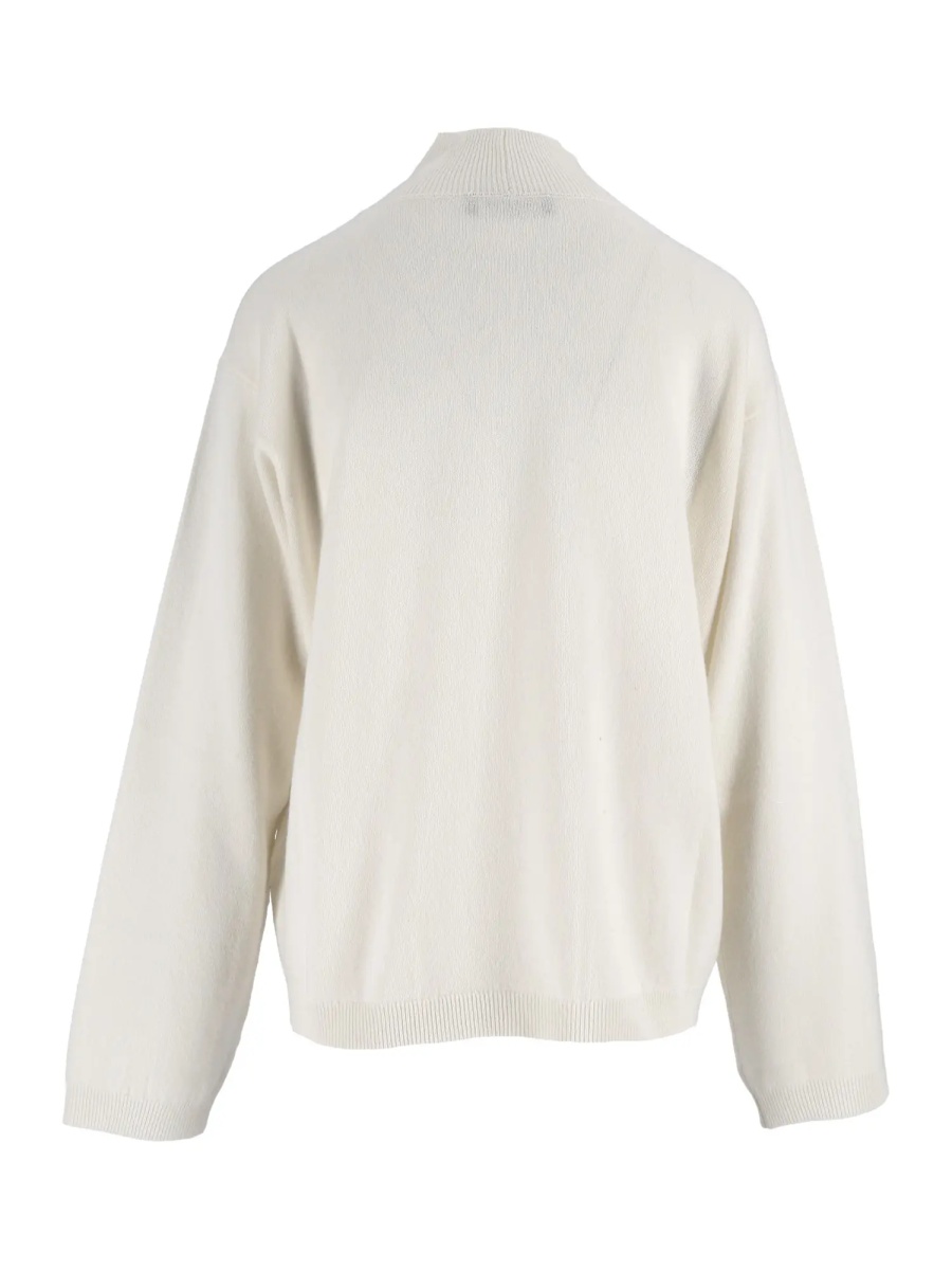 Pulovere PLATINUM TURTLE NECK SWEATER, FILO DIAMANTE FRINGE DETAIL - Img 3