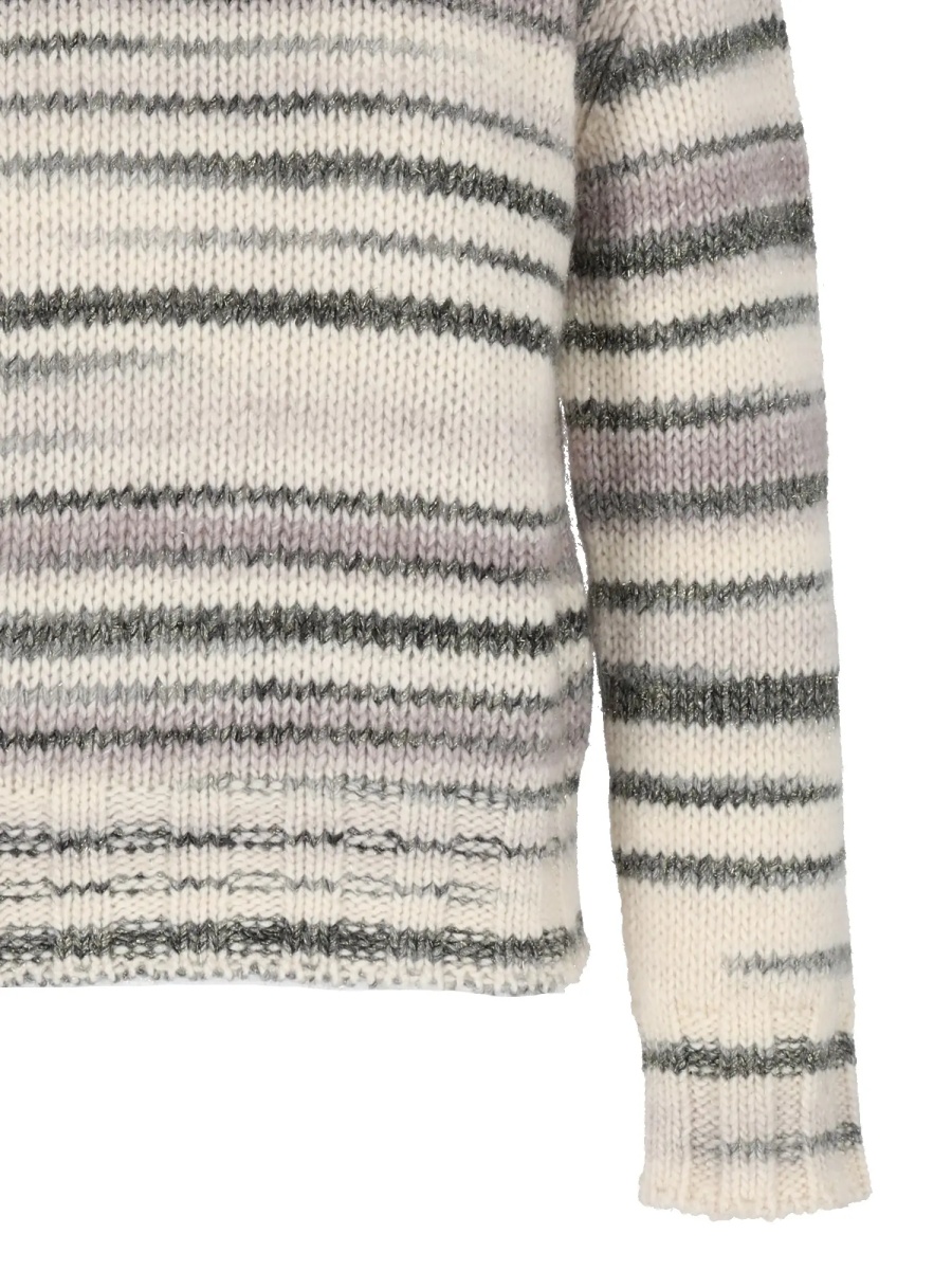 Pulovere TURTLENECK IN PRINTE D YARN - Img 4