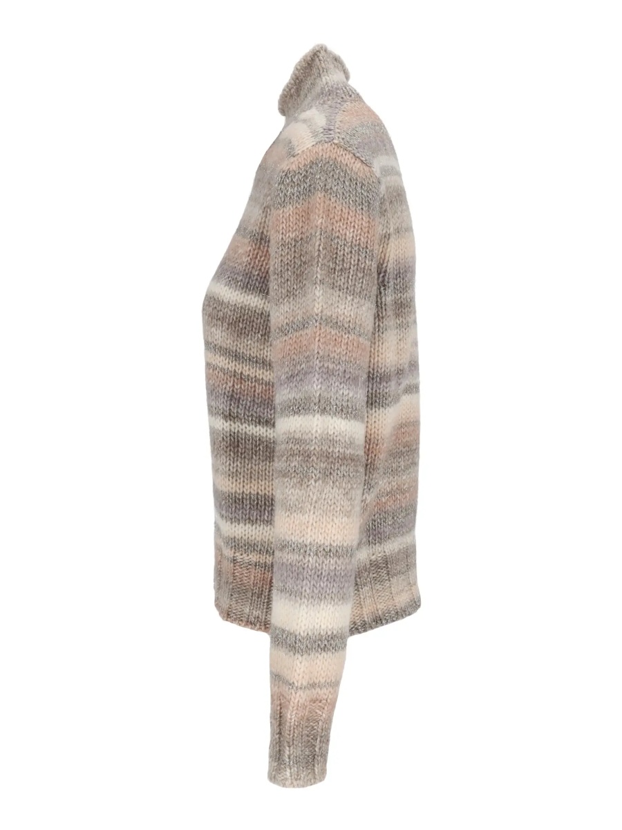 Pulovere TURTLENECK IN PRINTE D YARN - Img 2