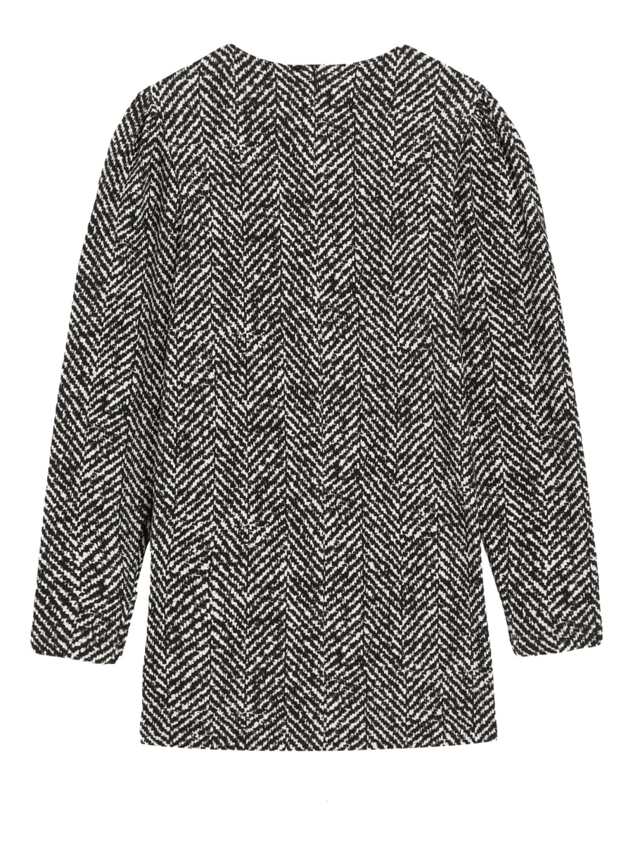 Rochie casual Dolce &amp; Gabbana neagra din elastan si bumbac - Img 2