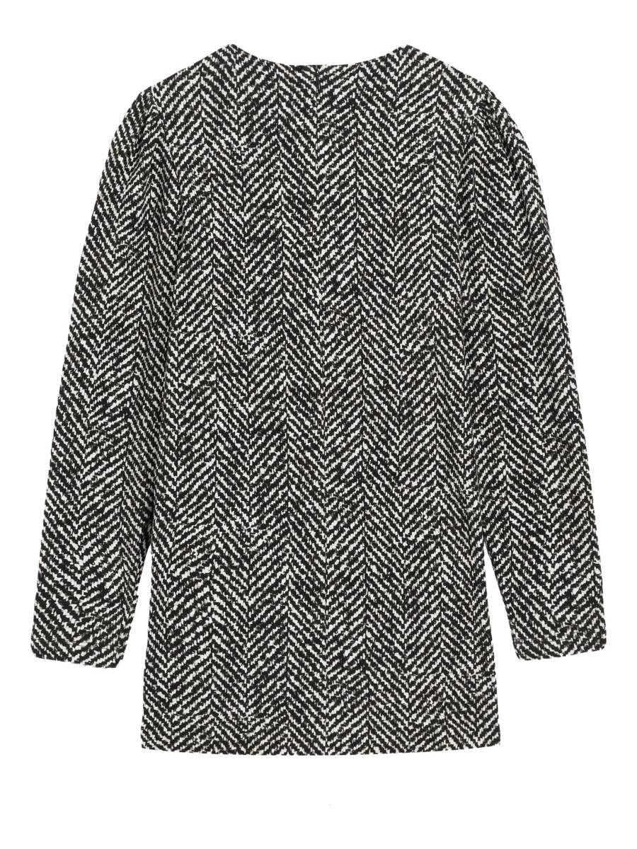 Rochie casual Dolce &amp; Gabbana neagra din elastan si bumbac - Img 2
