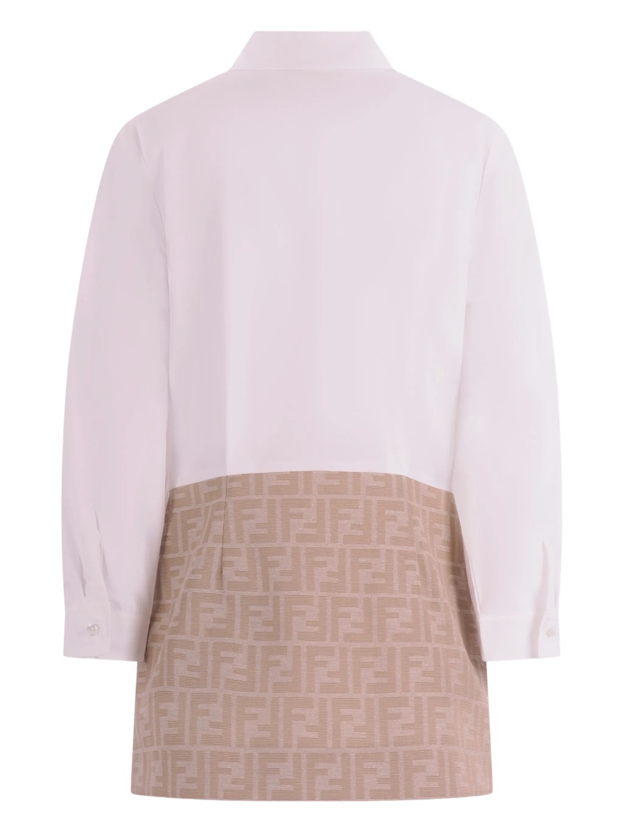 Rochie casual Fendi alba - Img 2