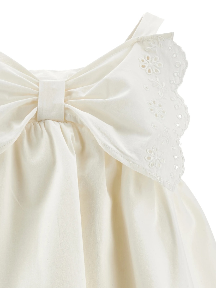 Rochie casual Monnalisa neutra - Img 3