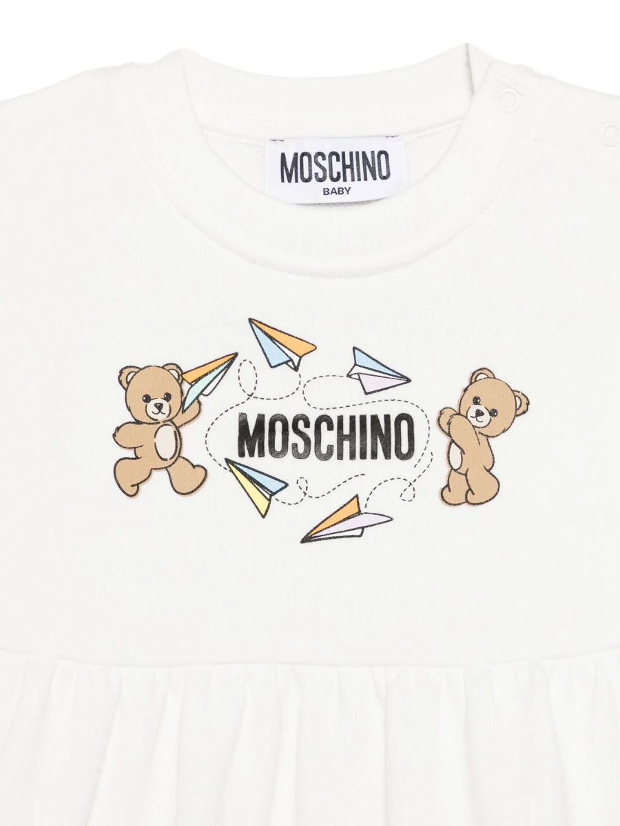 Rochie casual Moschino alba - Img 3
