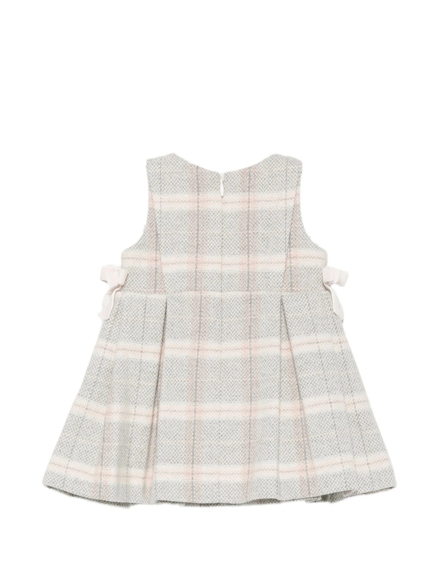 Rochie casual Tartine et Chocolat gri din lana si polyester - Img 2