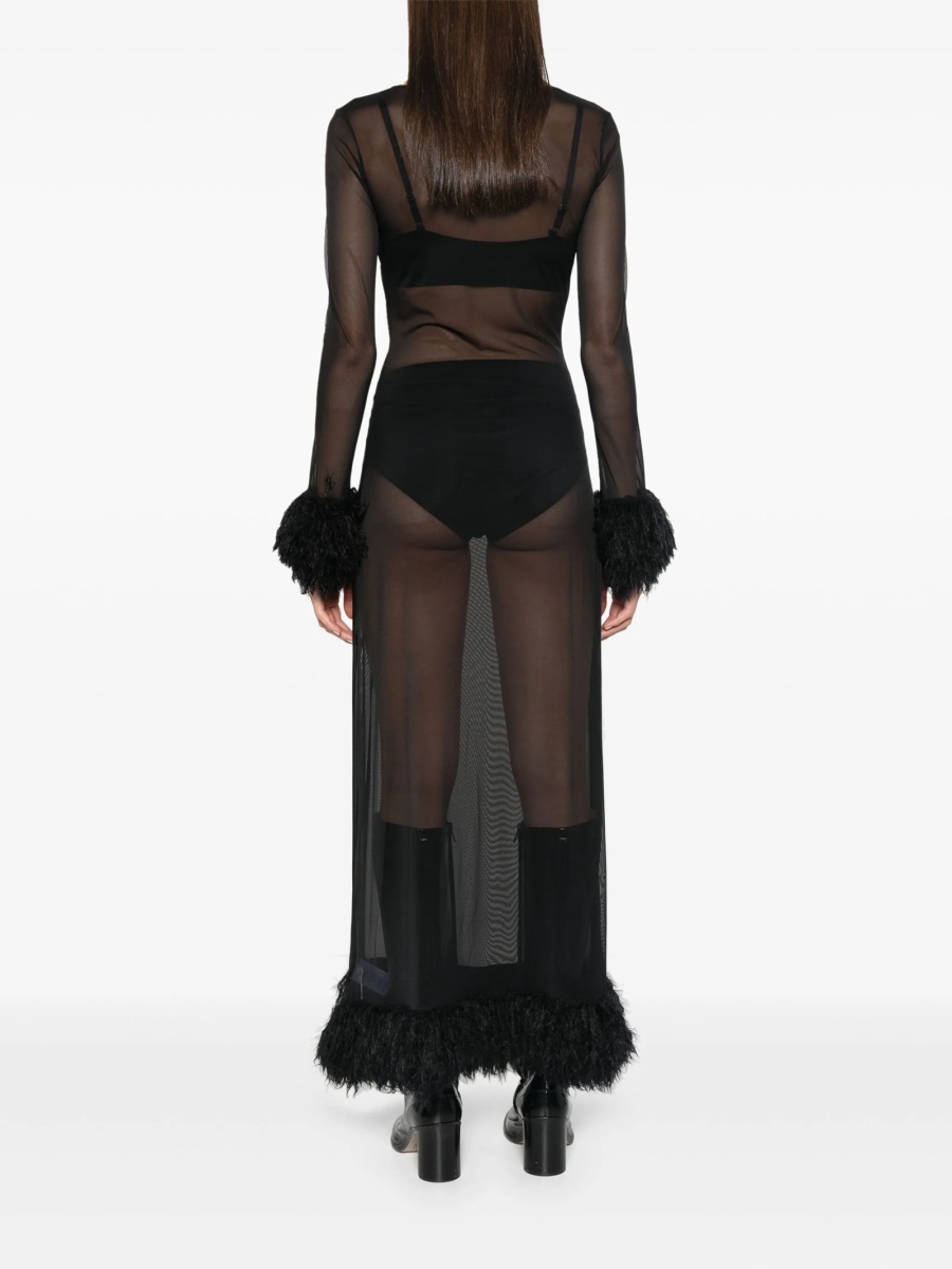 Rochie de ocazie MARINE SERRE neagra - Img 4