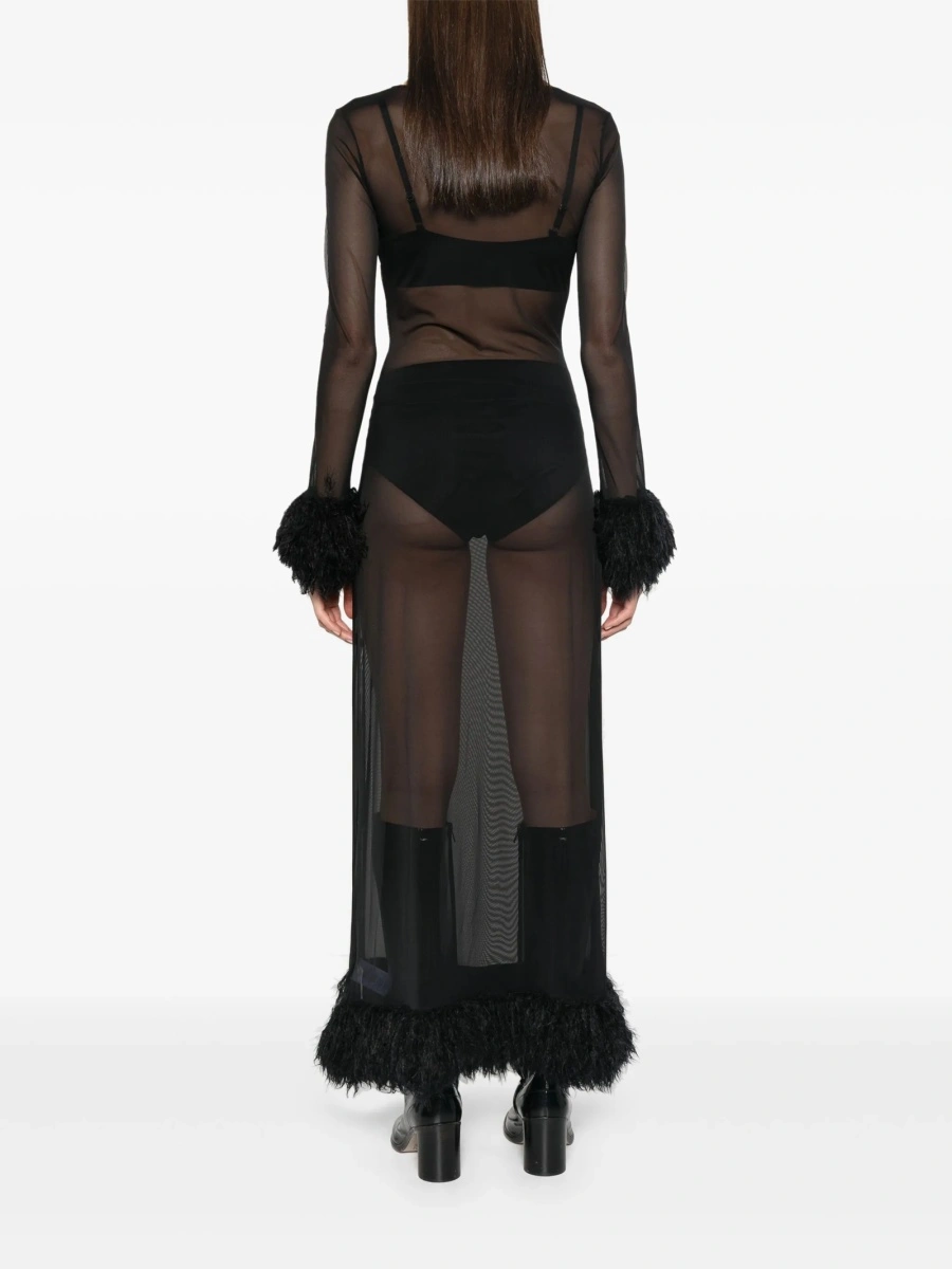 Rochie de ocazie MARINE SERRE neagra - Img 4