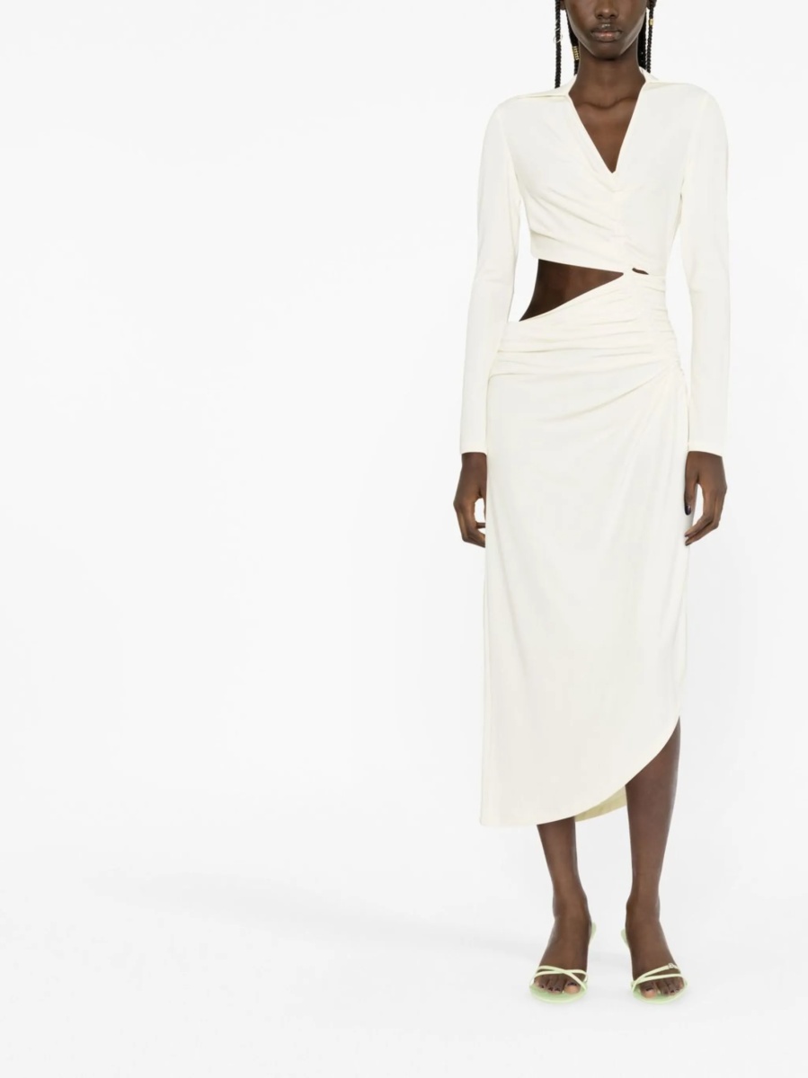 Rochie de ocazie Off-White alba - Img 2