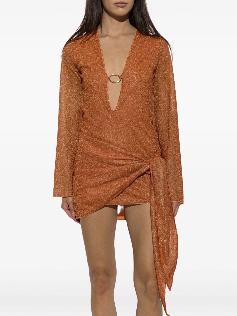 Rochie de ocazie OSEREE portocalie - Img 3