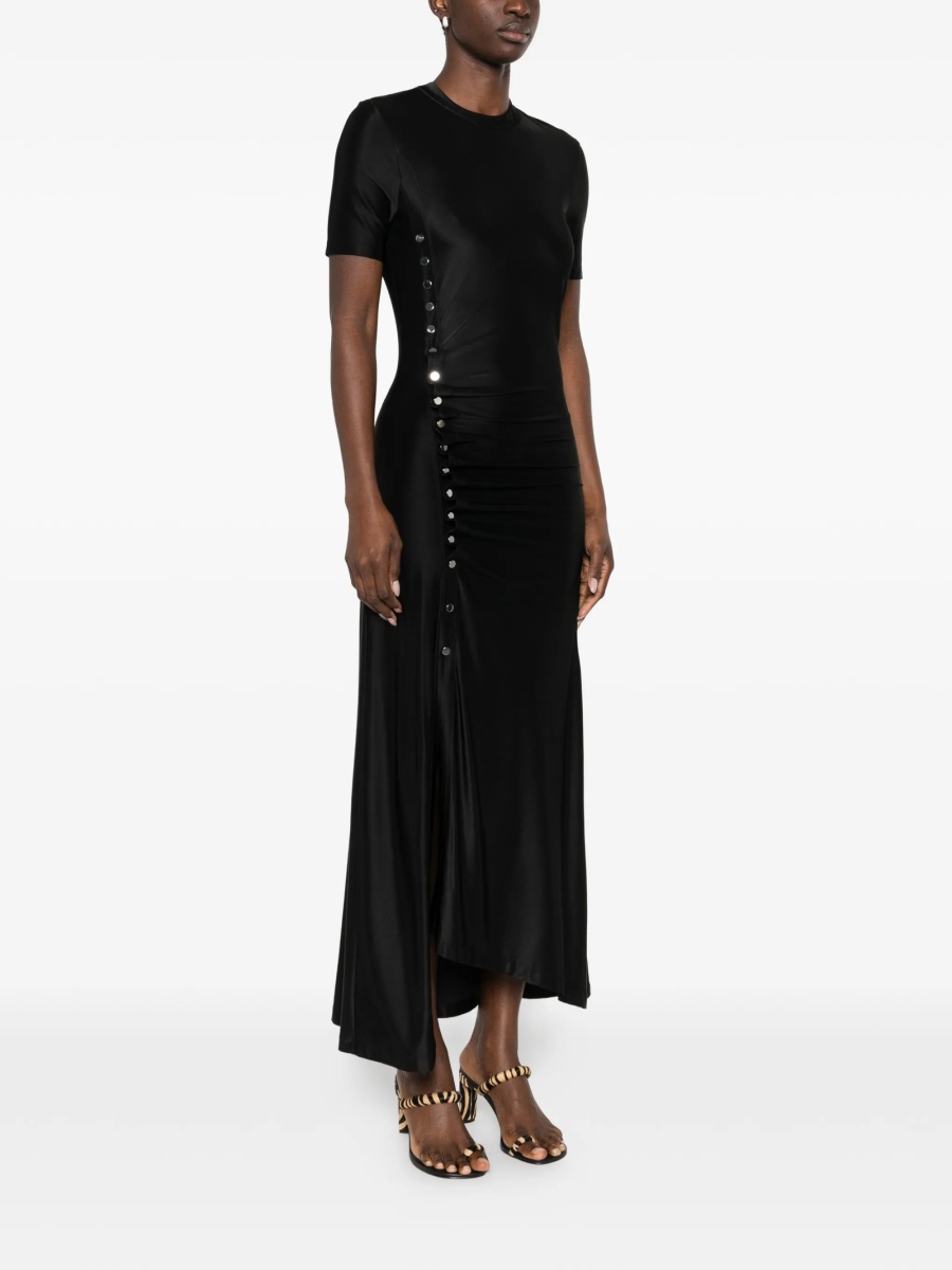 Rochie de ocazie RABANNE neagra - Img 3