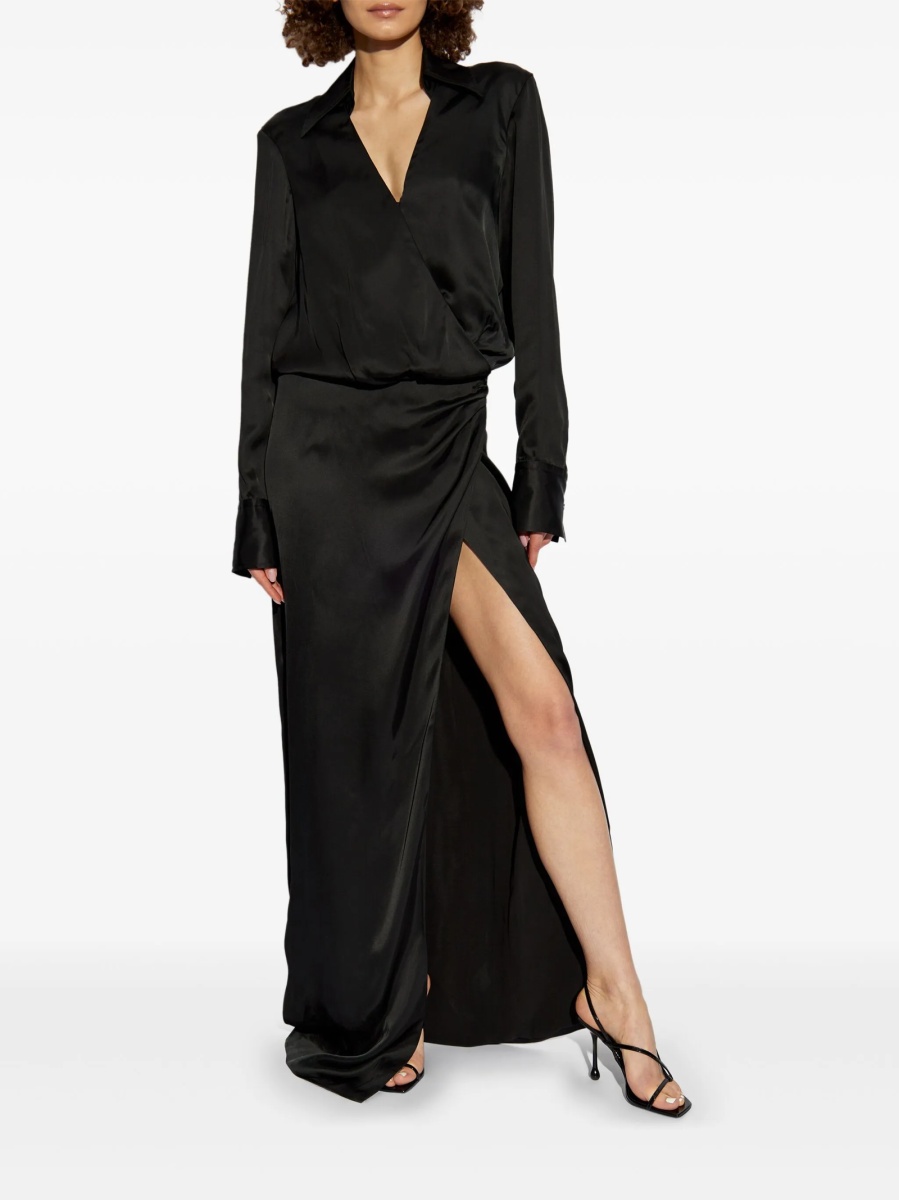 Rochie de ocazie THE ATTICO neagra - Img 3