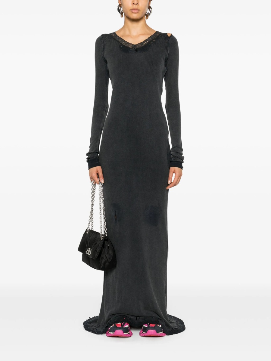 Rochie de seara Balenciaga neagra - Img 2