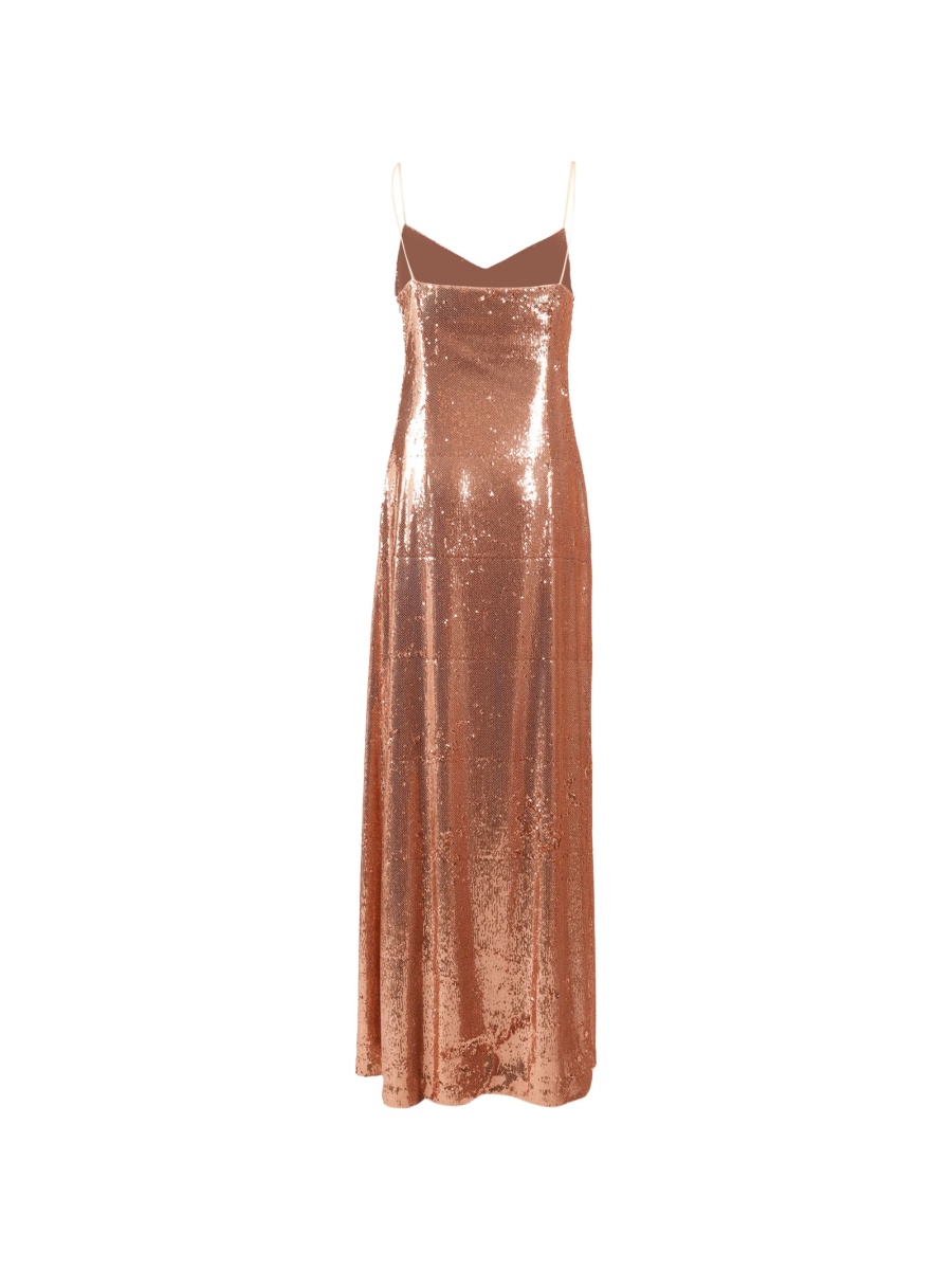 Rochie de seara Clips roz din polyester - Img 2