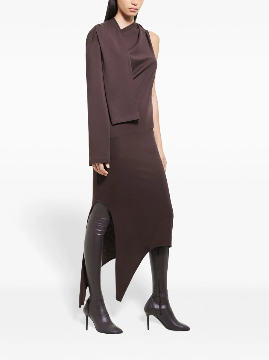 Rochie de seara COURRÈGES maro - Img 3